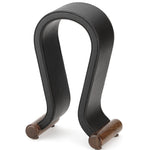 Soporte de Madera de Nogal para Auriculares, Elegante Diseño en U