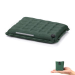 Cojín Autoinflable para Camping, Acolchado, Ligero e Impermeable, Plegable