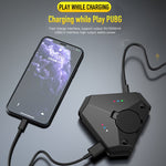 Adaptador de Mando para Móvil, Bluetooth 5.0, Teclado y Ratón para iOS/Android