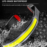 Linterna Frontal LED COB Mini, Recargable por USB Tipo C, para Pesca Nocturna
