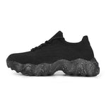 Zapatillas Deportivas de Punto para Mujer, Elevadas, Tallas Grandes