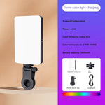 Luz LED de Relleno con Pinza para Videollamadas, Streaming y Fotografía