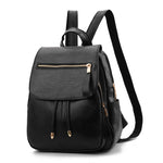 Mochila de Viaje de Piel Sintética Suave