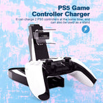 Base Cargadora Compatible con Mando PS5, Cargador para Mando de Videojuegos