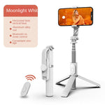 Palo Selfie Bluetooth Extensible con Luz de Relleno Tricolor