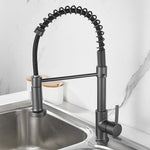 Grifo de Cocina de Muelle, Cobre, Extraíble y Giratorio