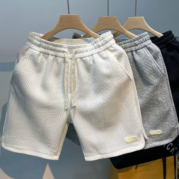 Pantalón Corto Casual Hombre, Estilo Coreano, Corte Holgado, Verano 2026