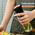 Botella Pulverizadora de Aceite para Cocina, Cristal, para Barbacoa y Freidora de Aire