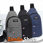 Mochila Bandolera Impermeable para Hombre - Estilo Urbano y Casual
