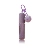 Mini Perfumero Decantador de Bolsillo 5ml, Colgante Peludo para Bolso