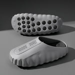 Chanclas Cerradas de Verano, Suela Gruesa Antideslizante, Unisex