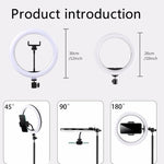 Aro de Luz RGB para Streaming y Fotografía, 10 y 12 Pulgadas