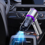 Aspirador de Coche Inalámbrico, Recargable y Portátil, Sin Escobillas