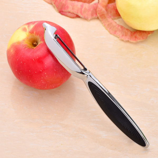 Pelador de Verduras y Frutas de Acero Inoxidable, Mango Ergonómico