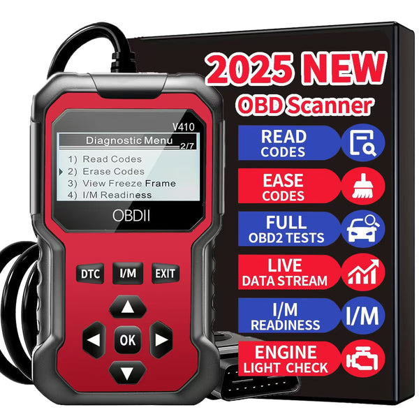 Escáner OBD2, Lector de Códigos de Diagnóstico para Coche