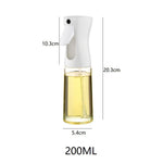 Botella Pulverizadora de Aceite para Cocina, Cristal, para Barbacoa y Freidora de Aire