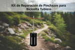 Kit de Reparación de Pinchazos para Bicicleta Tubeless, Portátil