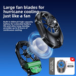 Ventilador Doble Turbo Portátil para Móvil