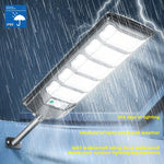 Foco Solar de Pared con Sensor de Movimiento y Mando a Distancia