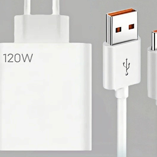 Cargador y Cable de Carga Rápida para Móvil USB-C, Varios Modelos (hasta 120W)