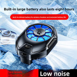 Ventilador Doble Turbo Portátil para Móvil
