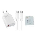 Cargador y Cable de Carga Rápida para Móvil USB-C, Varios Modelos (hasta 120W)