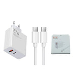 Cargador y Cable de Carga Rápida para Móvil USB-C, Varios Modelos (hasta 120W)