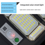 Foco Solar de Pared con Sensor de Movimiento y Mando a Distancia